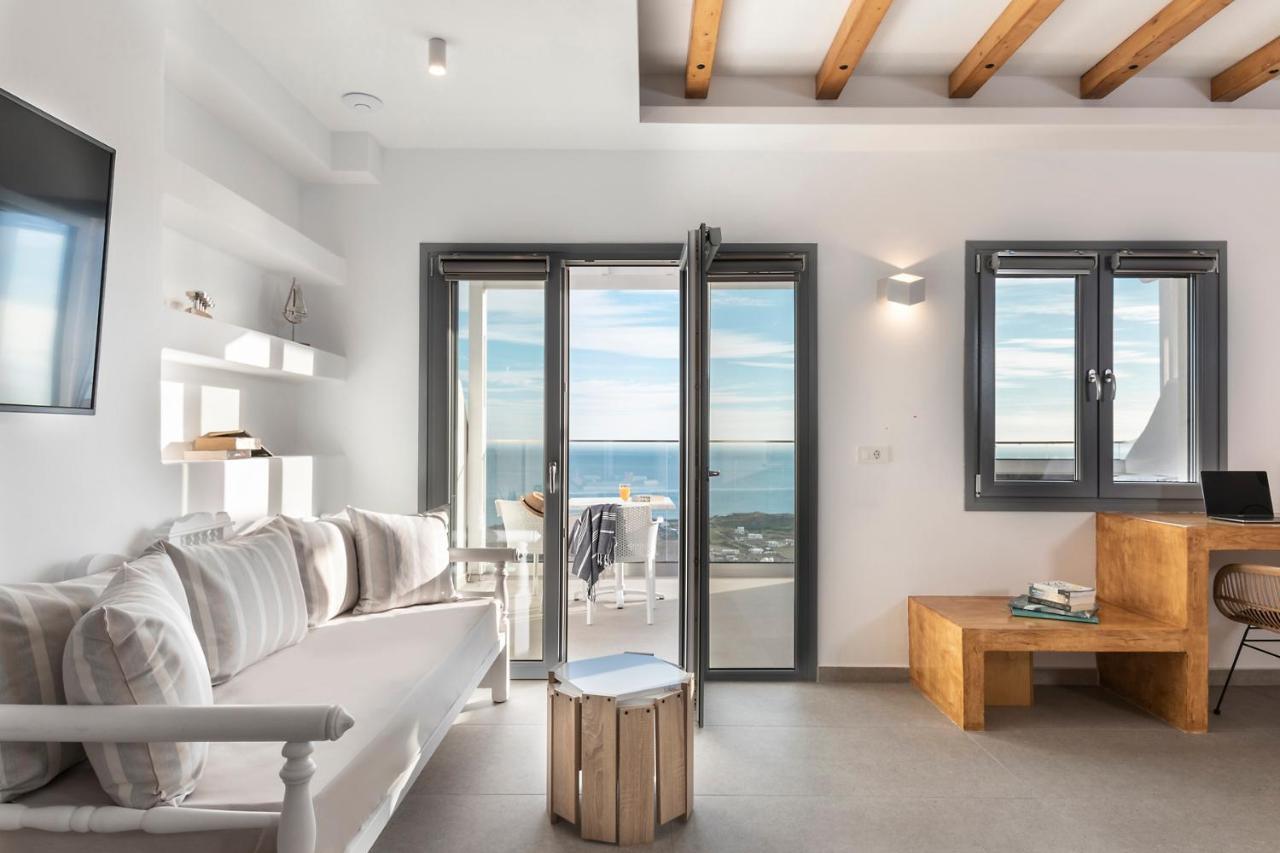 La Estrella 4 Suites With Sea View & 4 Prive Hot Tub Vourvoulos Bagian luar foto