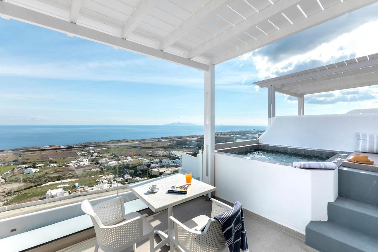 La Estrella 4 Suites With Sea View & 4 Prive Hot Tub Vourvoulos Bagian luar foto