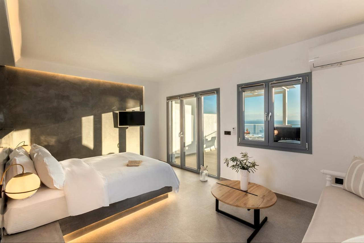 La Estrella 4 Suites With Sea View & 4 Prive Hot Tub Vourvoulos Bagian luar foto