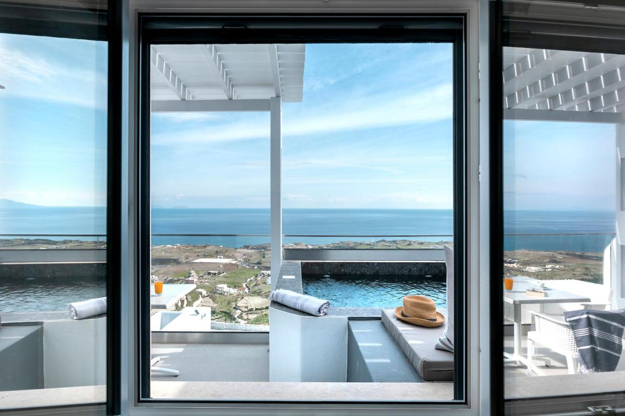 La Estrella 4 Suites With Sea View & 4 Prive Hot Tub Vourvoulos Bagian luar foto